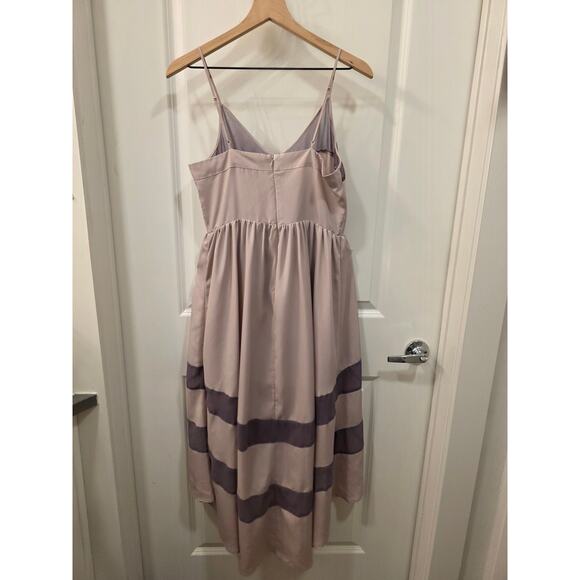 Rory Beca Purple Sundress with Hi low hem - Picture 4 of 11